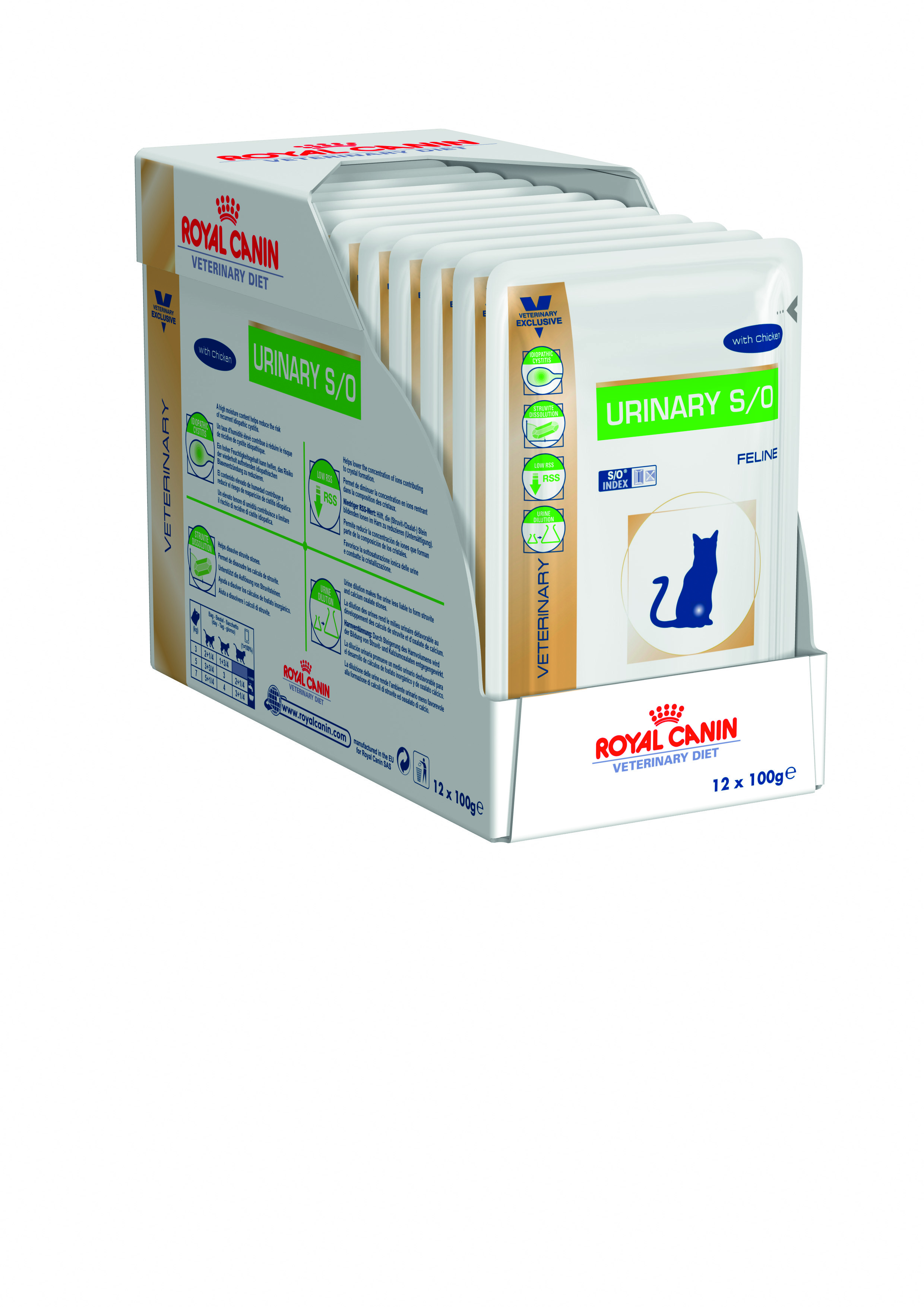 Royal Canin Veterinary Diet™ Urinary S/O loaf vådfoder ROYAL CANIN